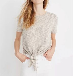 Madewell short sleeve sweater